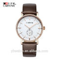 fashion style japan movement quartz leather mens watch